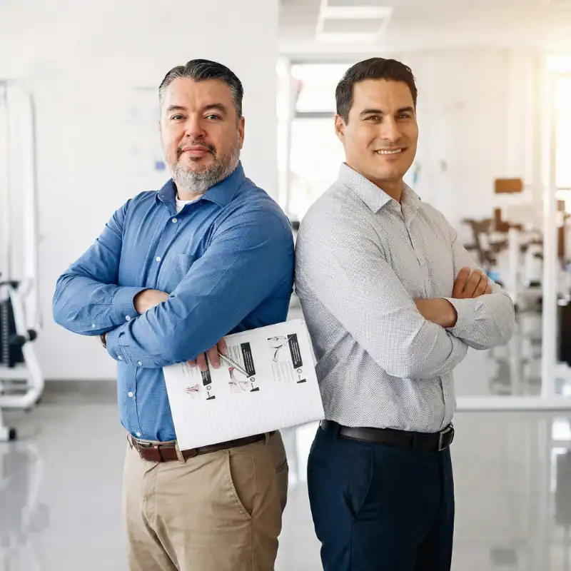 Dr. Alfredo Espinoza and Dr. Abiel Gonzalez of alignwell chiropractic in austin tx